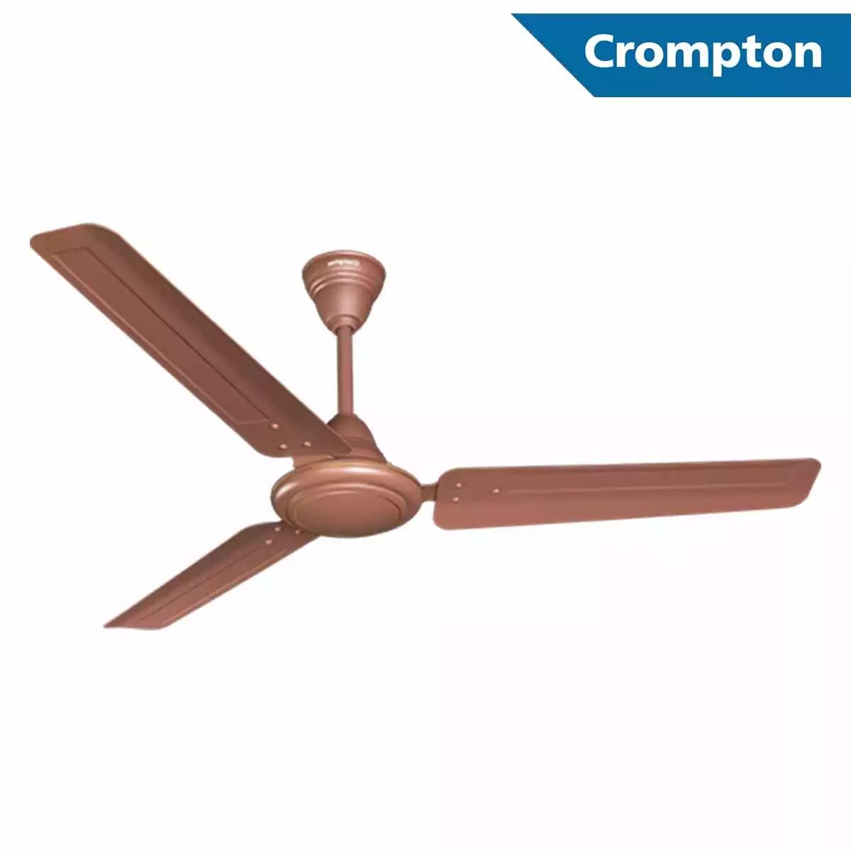 Crompton Economy Decorative Ceiling Fans Ariya briz Prime Mink Brown 1200 mm