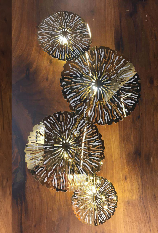 Light House Metal Material Gold Finished Wall Light