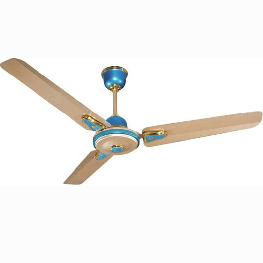 Crompton Decorative Ceiling Fans HS Decora -Metallic Aqua Gold 1200 mm