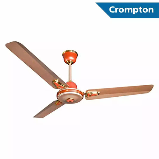 Crompton Decorative Ceiling Fans HS Decora -Metallic Ginger Gold 1200 mm