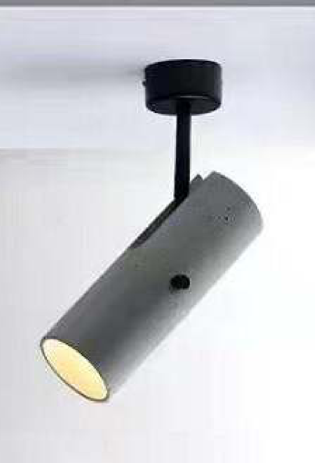 Light House Cement Material Grey Finished Wall Light