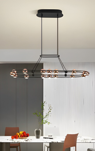 Home Light  Aluminum              Material Rose Gold Finished Pendent Light