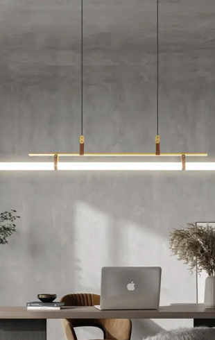 Home Light  Aluminum + Acrylic    Material Gold Finished Pendent Light